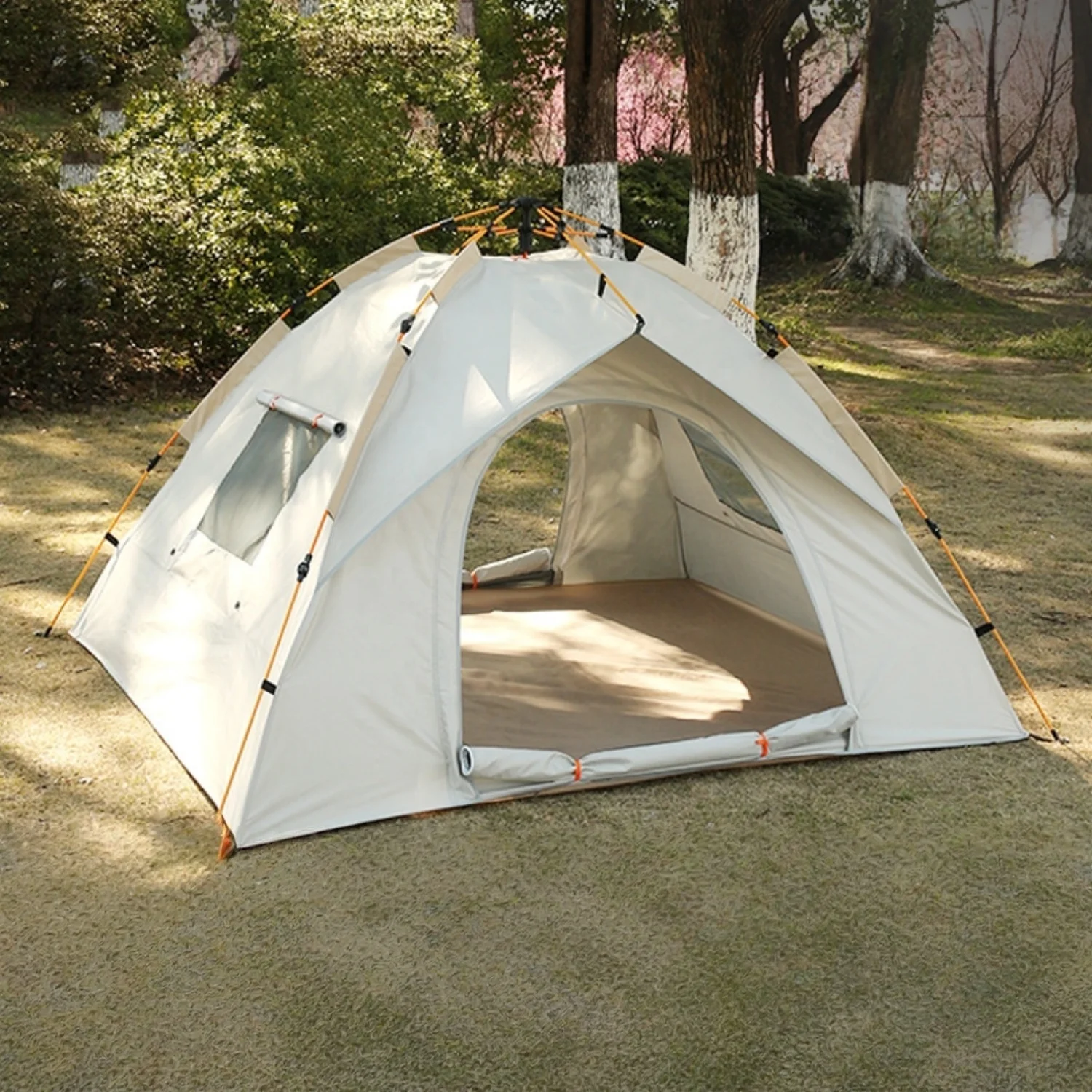

Automatic Popup Camping Family Outdoor Waterproof Camping Tent Automatic Tents Oxford Fabric Camping Tent With Sun Protection