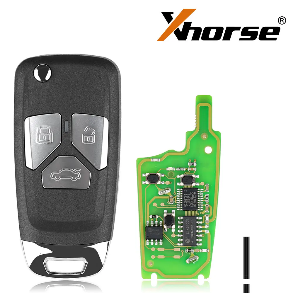 1 Pieces XHORSE XN Wireless Universal Remote Key XNDS00EN XNHO00EN XNBU01EN XNHY02EN XNAU01EN XNFO01EN XNTO00EN XNLEX0EN Key