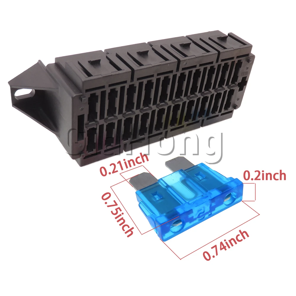 1 Set 6ways 14ways 20ways AC Assembly Standard Blade Fuse Box Car Electronics Accessories Medium Car Fuse Holder