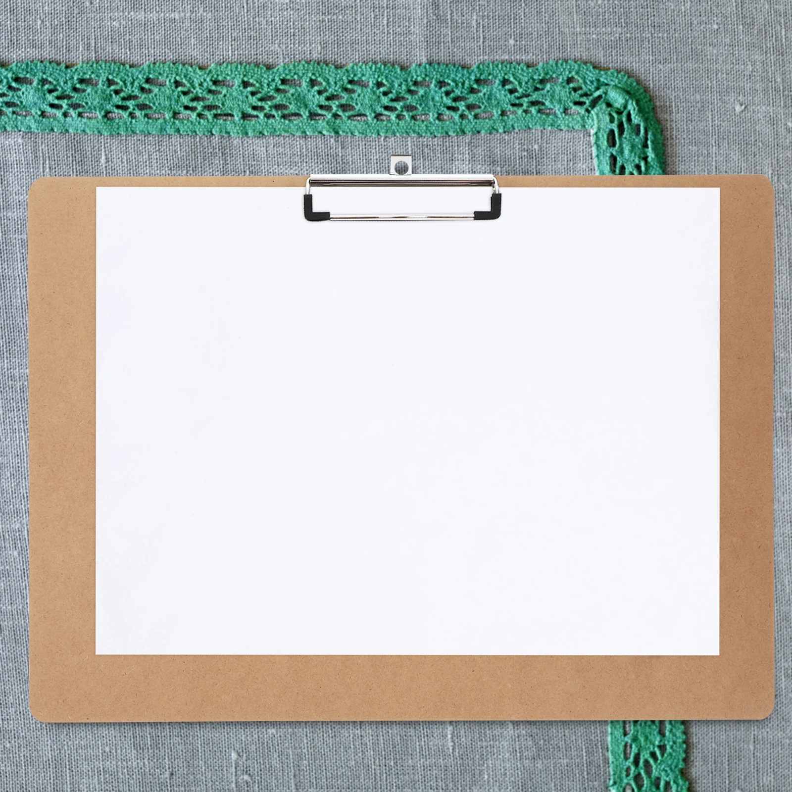 

1pc A3 Wooden Clipboard Writing Board File Folder Plate For School Office Home Ergonomic Clip Board With Metal Clip