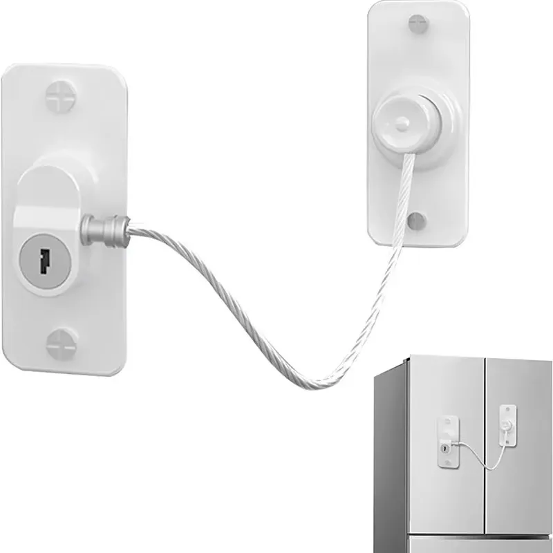 Children Safety Windows Lock Multi-Functional Anti-Fall Limit Rotatable Cabinet Refrigerator Locks Home Baby Security Protection