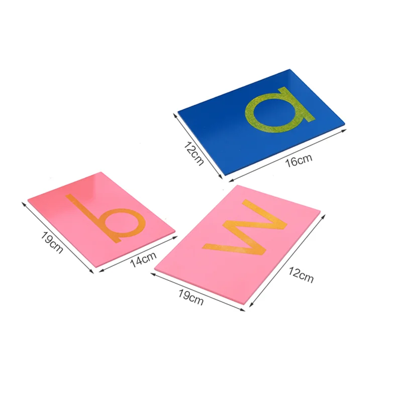 Sandpaper Letters Tracing Game for Children Montessori Educational Learning Toys Language Teaching Aids Alphabet Puzzles - view 2