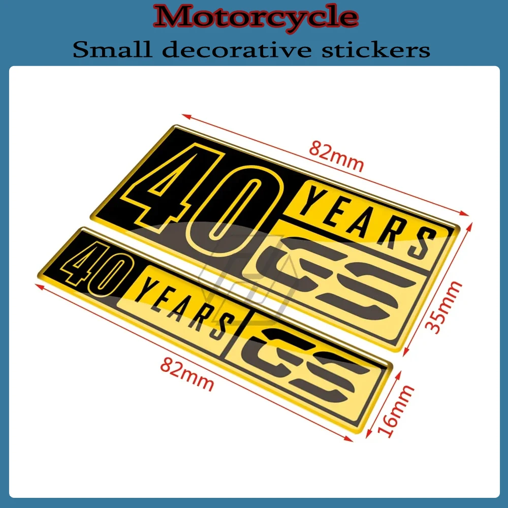 

For BMW F700GS F800GS F850GS G310GS F650GS R1200GS R1250GS Decals 40 Years GS Decals