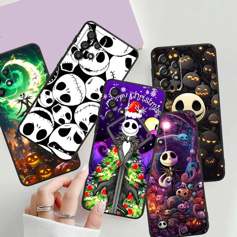 

Christmas Eve Horror Anime Cover For Samsung A73 A72 A71 A55 A54 A53 A52 A51 A13 A22 A16 A15 A12 A14 A26 A07 5G Black