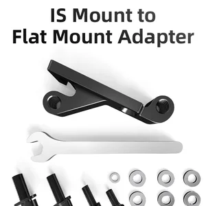 Fahrradbremsadapter ist montiert bis Flachhalterung, Rotoren, MTB, Tischadapter, Gabelrad -Bike -Zubehör, 160 mm, 180 mm 8 Hauptverkaufskaliper - №3