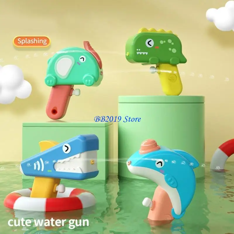 Q0KB Wasserspritzen-Spielzeug, Cartoon-Wasserpistolen, Spielzeug, Schießpistole, Jungen, Party-Aktivität, Geschenk