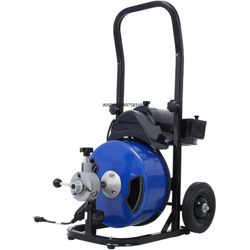 

The Manufacturer's Fully Automatic Sewer Drum Dredging Machine Is a Professional Tool for Unblocking Kitchen Drainage Pipes.