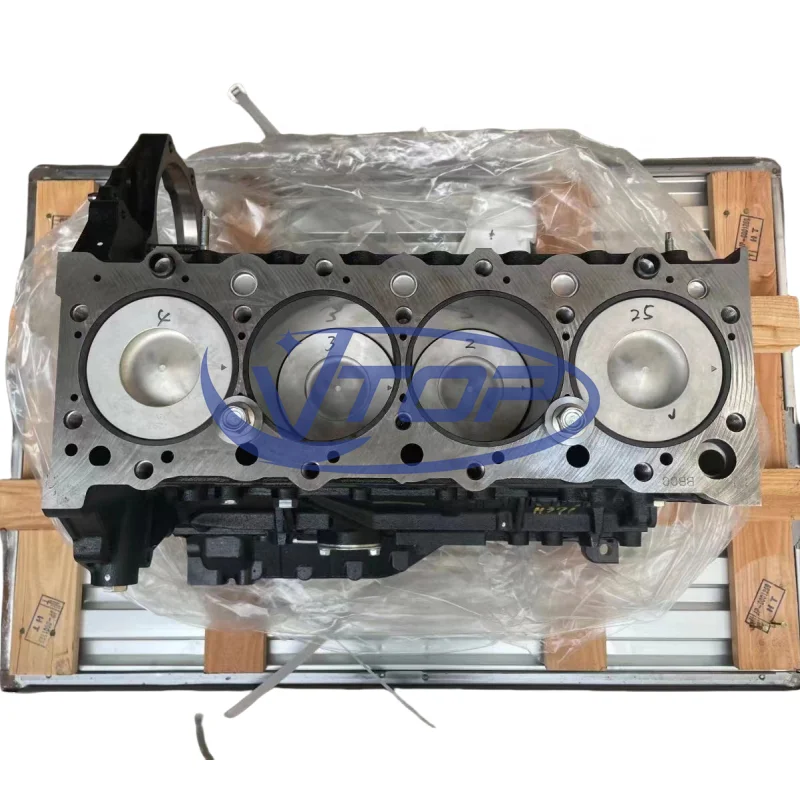 ZAX200-3 230-3 أجزاء محرك الحفارة 4HK1 محرك اسطوانة كتلة طويلة كتلة قصيرة الجمعية صالح ل ايسوزو 4HK1 اسطوانة كتلة
