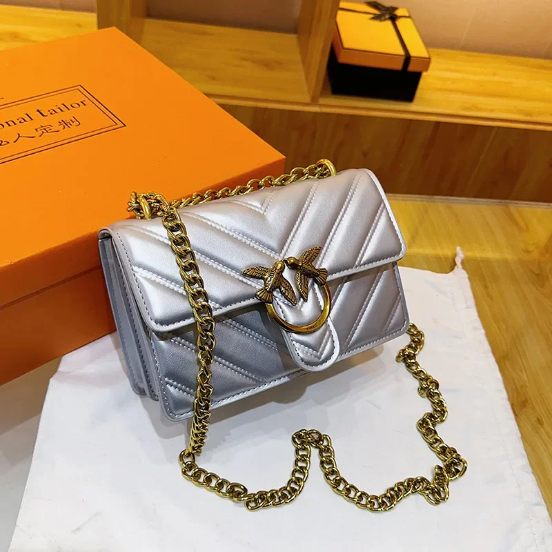 High-End Niche Light Luxury Bag 2025 - Women's Chain Underarm Crossbody Handbag