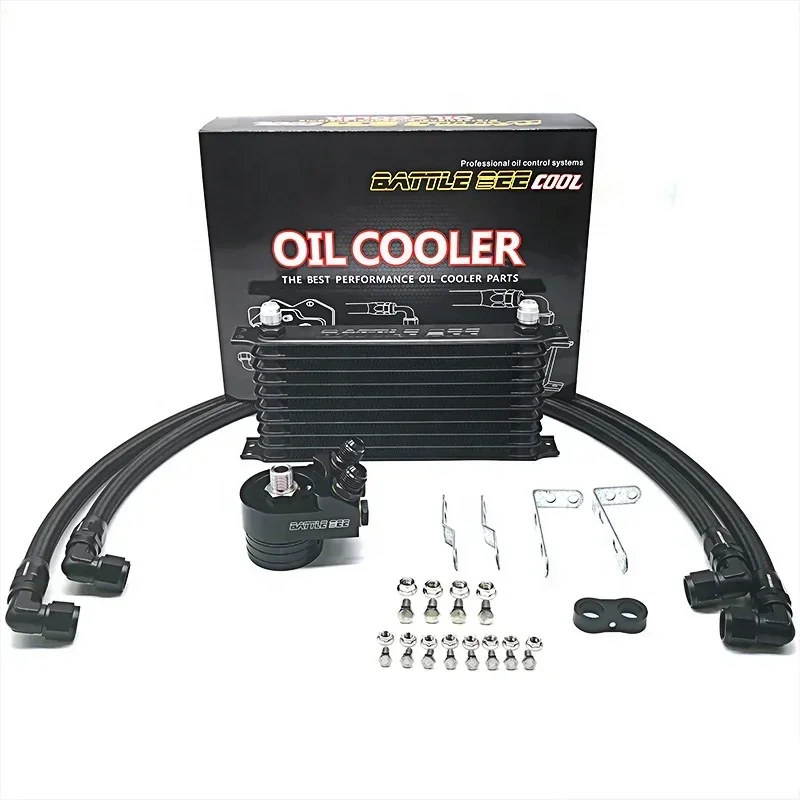 

Car engine performance modified radiator tenth generation Civic constant temperature version oil cooling kit