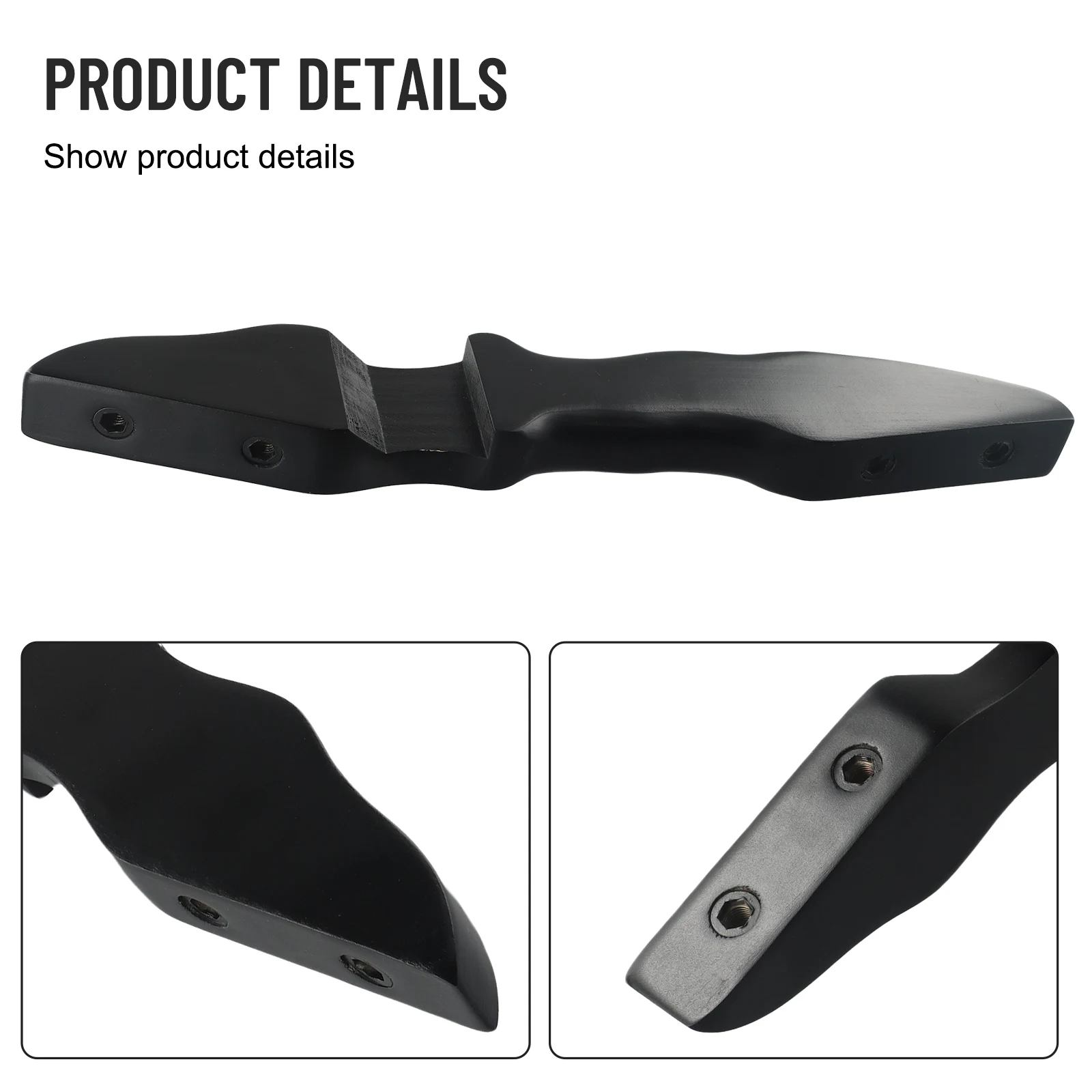

Bow Riser Accessories Hot Sale 2023 New Bow Handle Split Straight 350g Bow Body Detachable Bow Riser Accessory