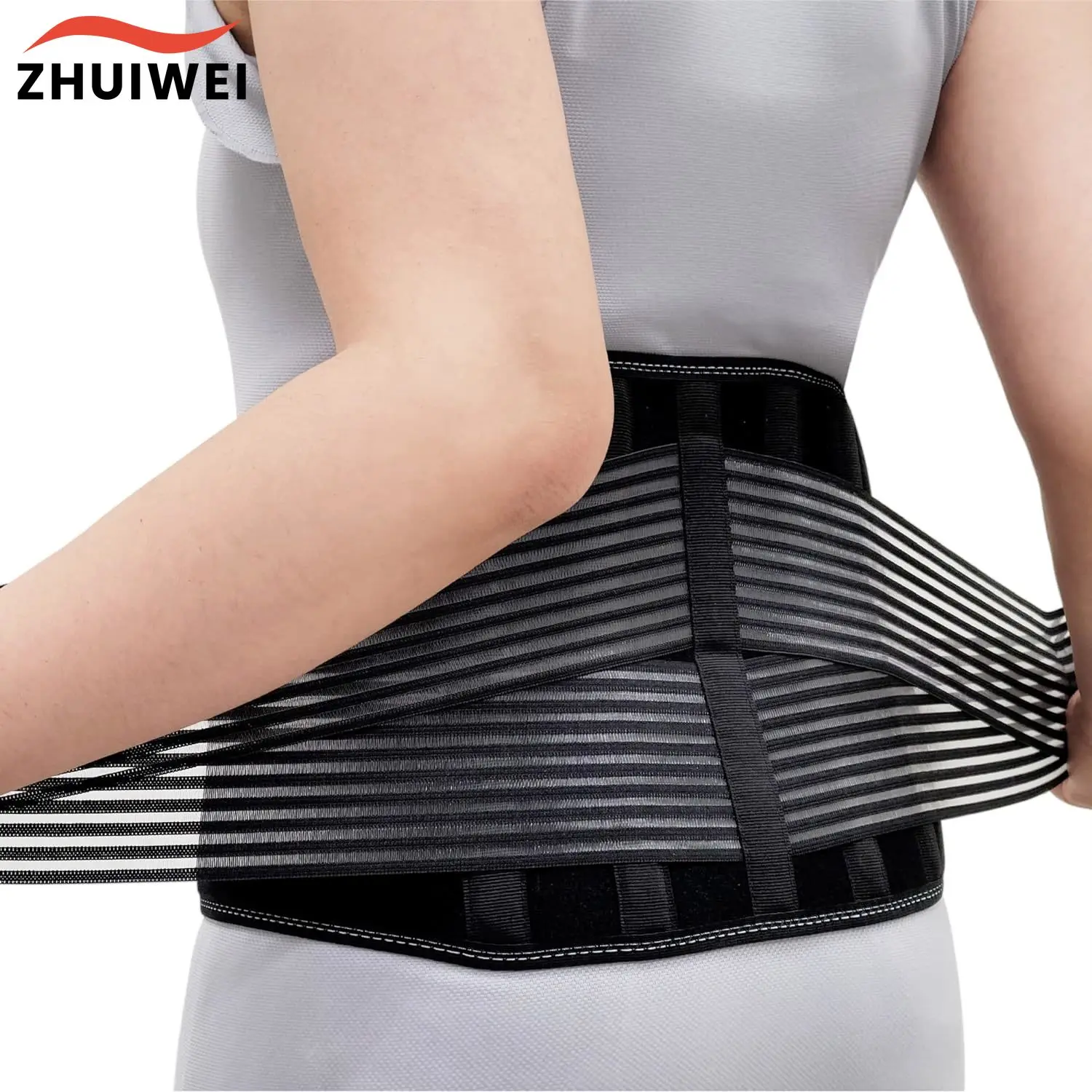 Lumbar Support Back Brace for Lower BackPain Relief, Heavy Lifting Work, House Cleaner for Men&Women