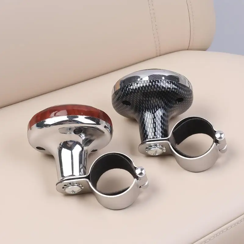 

Universal Car Booster Ball Steering Wheel Power Handle Knob Rotating Spinner Labor Saving Auto Accessories Kit