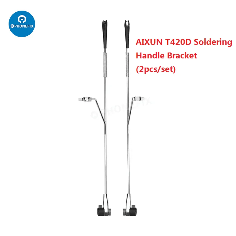 AIXUN Soldering Handle Cleaning Brush Bracket Aixun T420D T3A T3B Soldering Station T115 T245 T210 Iron Tips Replacement Parts