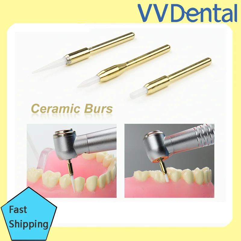 VVDental Dental Ceramic Burs Gingival Tissue Trimming Implant Trimming Tools Gingival Retraction Hyperplastic Gum Cutting