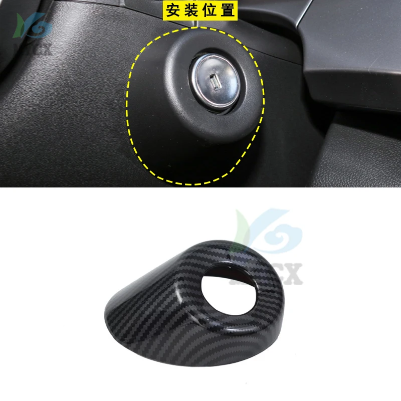 Car Engine One - Click Start - Stop Button Button Decorated With ABS Accessories For Chevrolet Seeker 2023