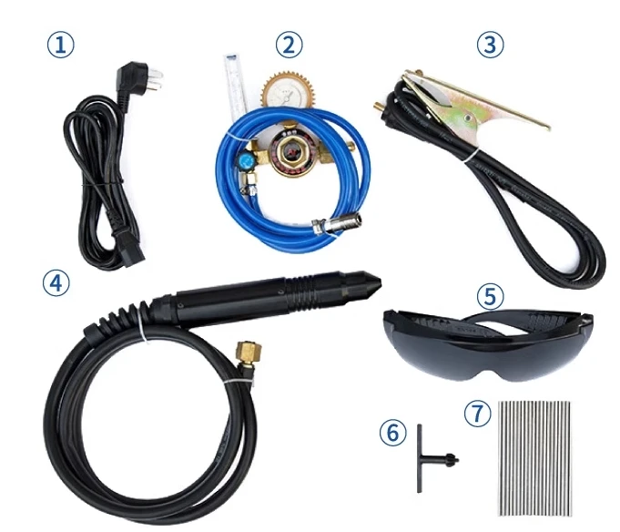 Electrical Spark Discharge Metal Aluminum Steel Wheel Repair Machine Welding Machine