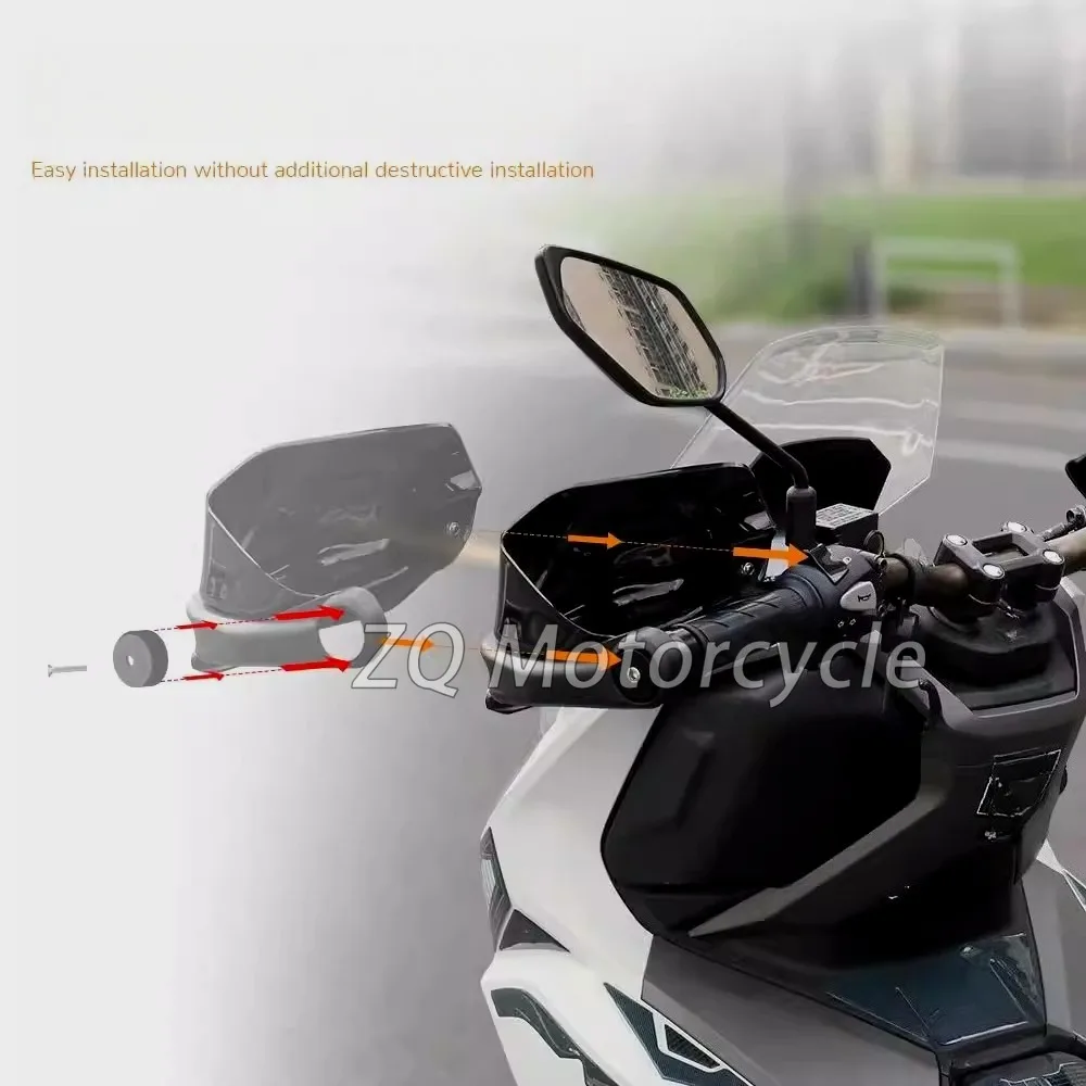 For SYM Cruisym 300/180/150X/150GT Hand Guard Kit, Handlebar, Wind Cover, Modification Accessories. Multiple colors available.