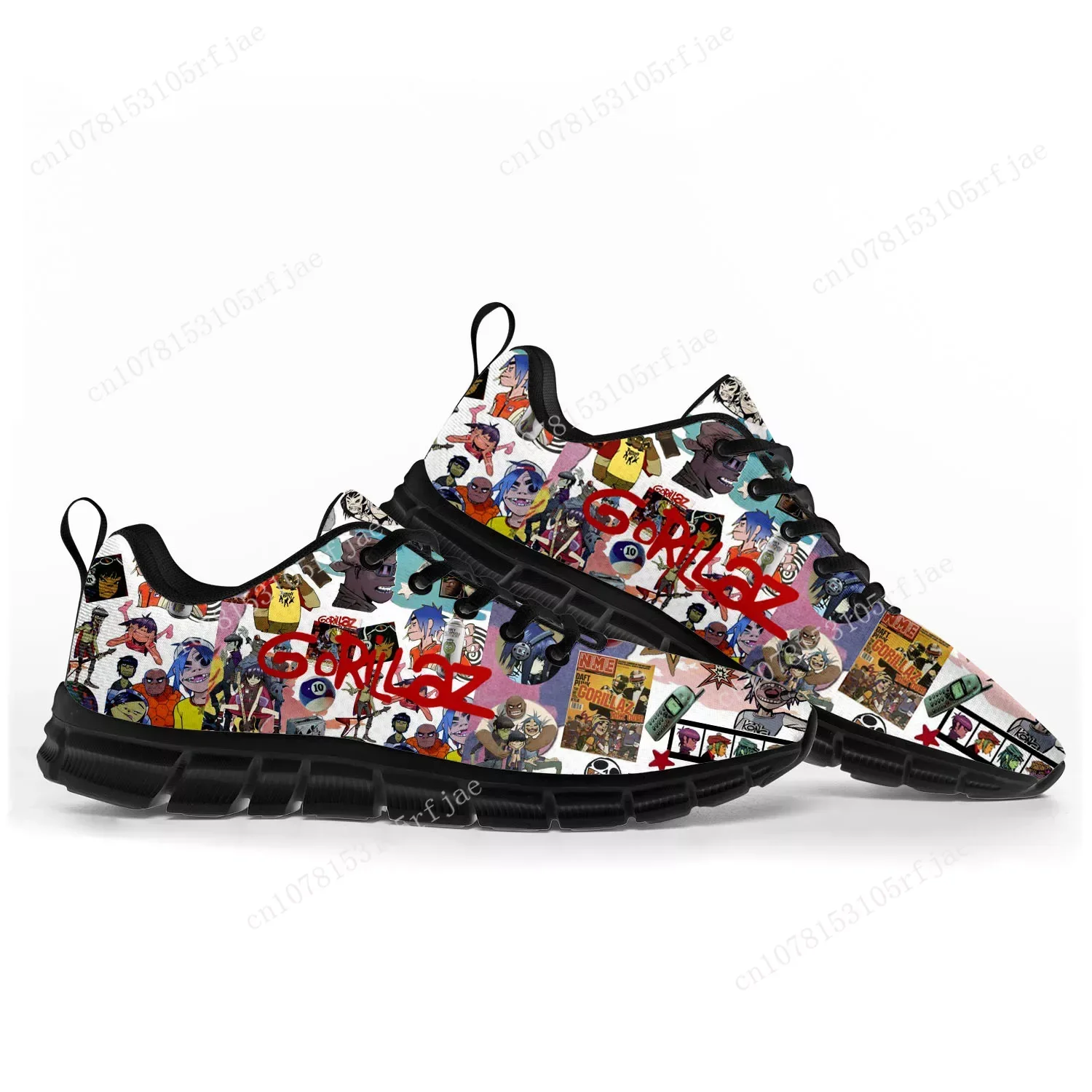 Gorillaz Band Sports Shoes Mens Womens Teenager Children Customized Sneakers Casual Tailor-Made Shoe High Quality Couple Shoes