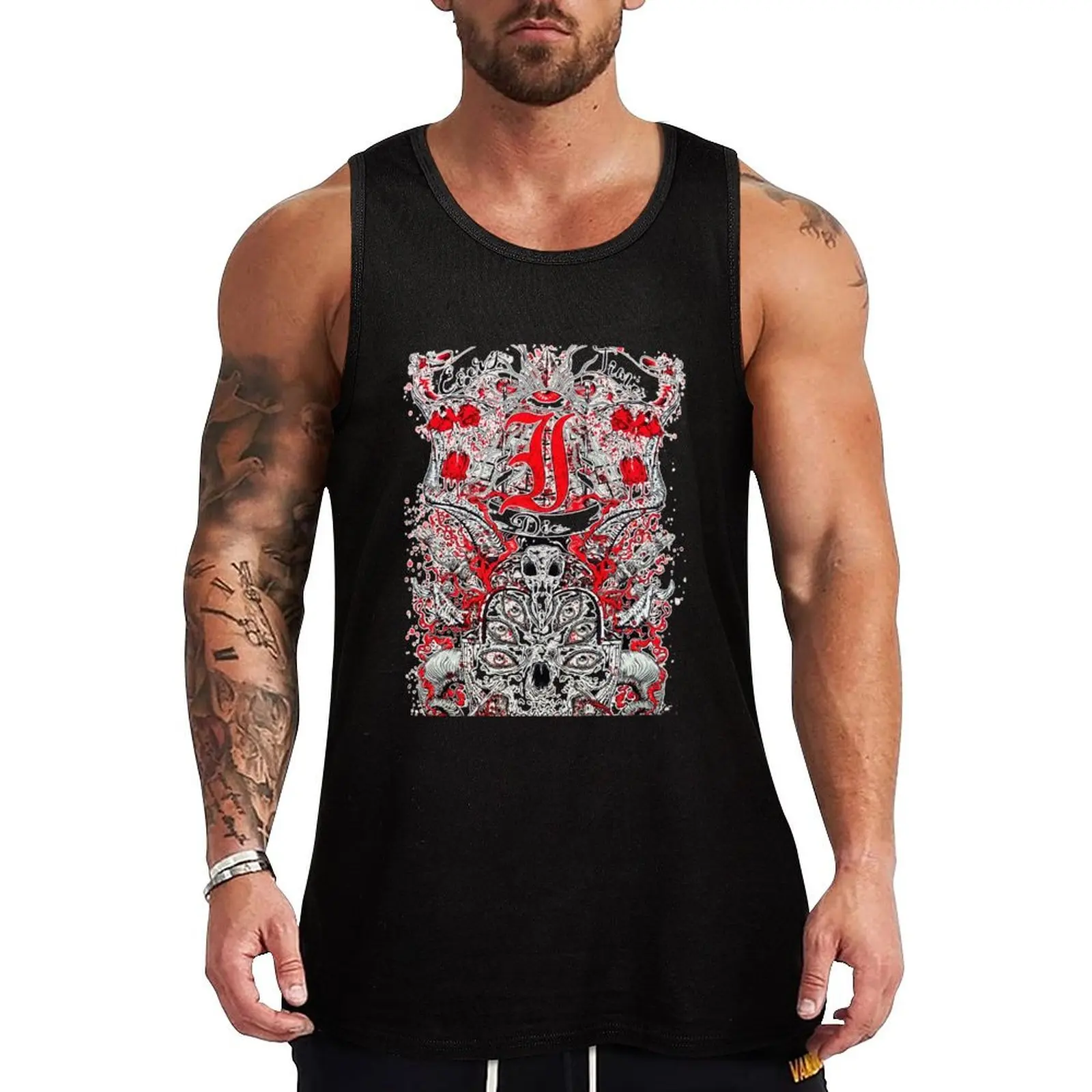 

Lucky Gift Every Time I Die Christmas Holiday Tank Top Basic Casual Tank Top Lightweight Breathable Fabric