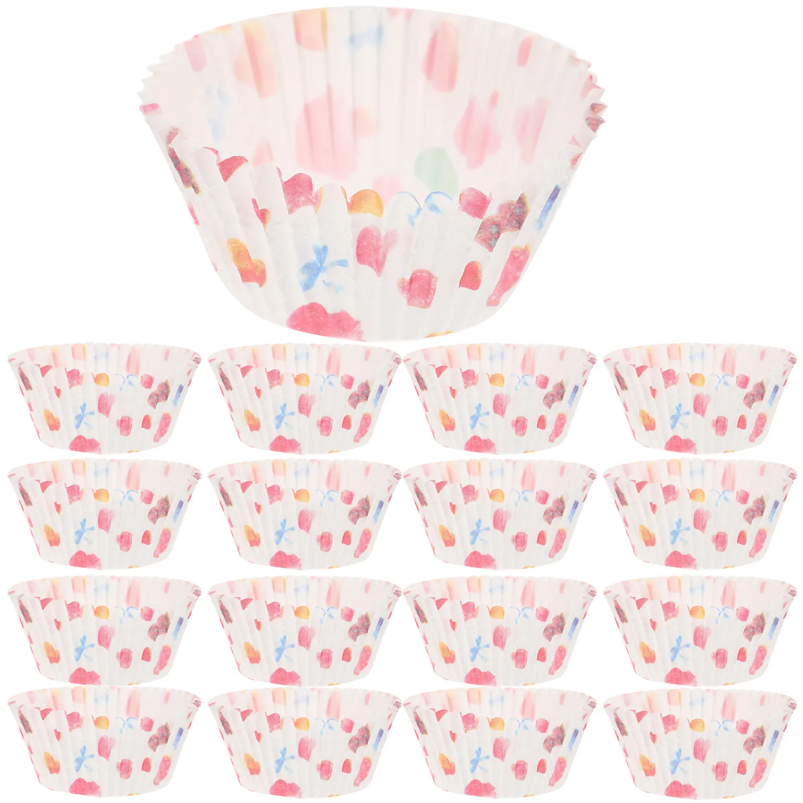 

300Pcs Cupcake Paper Cups Muffin Liners Baking Cups Disposable Grease Proof Cupcake Wrappers Cake Baking Accessories