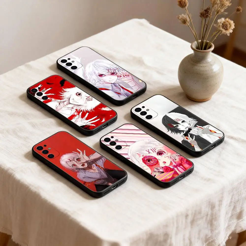

Anime J-Juuzou Suzuya phone Case For Samsung S26,25,24,21,22,23,30,20,Ultra,Plus,Fe,Lite Black Soft Cover