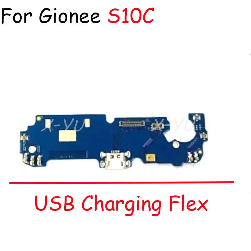 Для Gionee S10 S10B S10C S11 USB-коннектор для док-станции для зарядки с гибким кабелем для микрофона