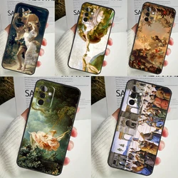 Renaissance Art Paint Cover For Samsung Galaxy A34 A35 A14 A15 A25 A53 A33 A13 A52 A32 A12 A51 A71 A54 A55 Case