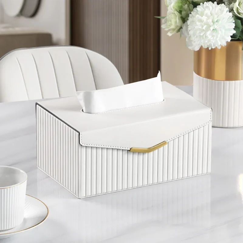 Tissue box Light luxury home table high-end paper towel rack Kitchen paper towel rack