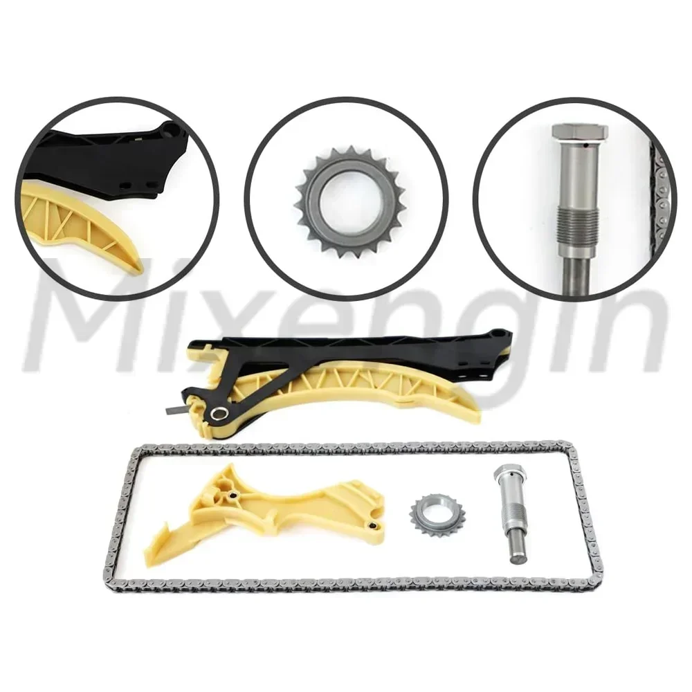 Timing chain kit Tool Set Fit BMW E81 E87 E88 E82 E46 E90 E93 E60 N42 N46 1.6 1.8 2.0 L L4 GAS DOHC 01-15 99130334 Engine Parts