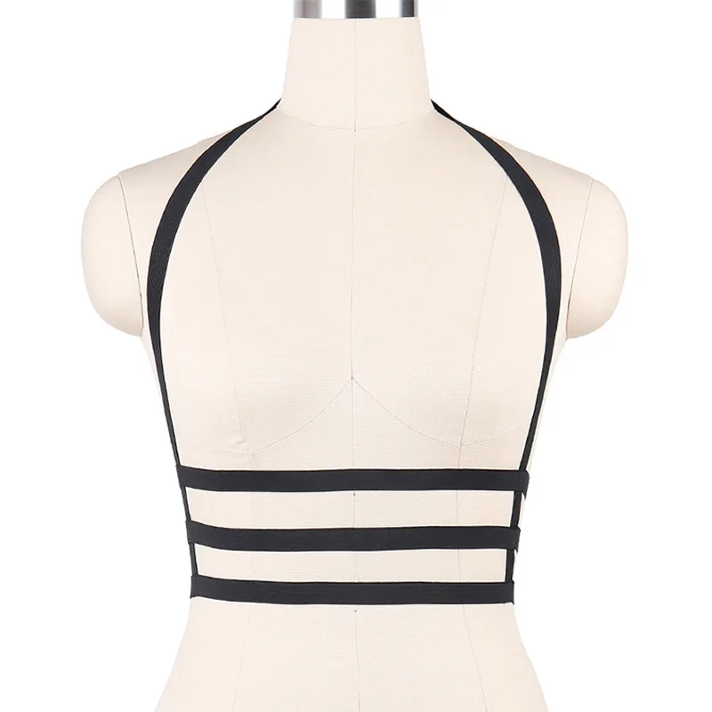 

Straps Bondage Harness Belt Women Sexy Lingerie Pole Dance Wear Costume Garters Erotic Stockings Punk Goth Clothes