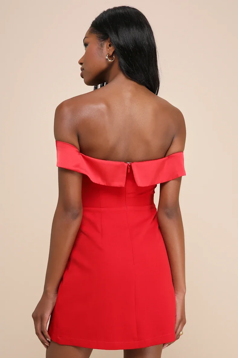 Vestido de Noche Rojo de Alta Calidad Personalizado con Cuello en V y Cremallera, Vestidos para Bodas, Invitada, Robe De Soirée Femme Chic، فستان احمر