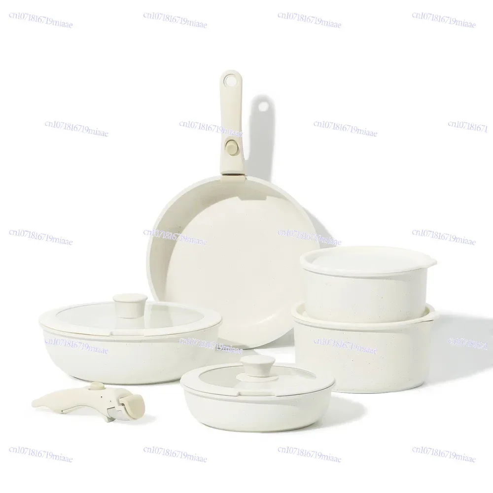 Abnehmbare Griffe, Topfsets, Antihaftpfannen, Pfannen, Bratpfannen, Töpfe, Aluminiumtöpfe, Induktionskochfelder