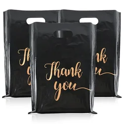 10/100PCS Thank You Handbag Product Shopping Bag Candy Gift Candy Packaging Thanksgiving Wedding Birthday Party Decoration