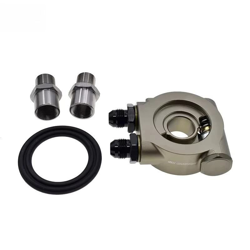 

SK Universal Oil Cooler Sandwich Adapter with Linear Oil Thermostat Oil Sandwich Plate