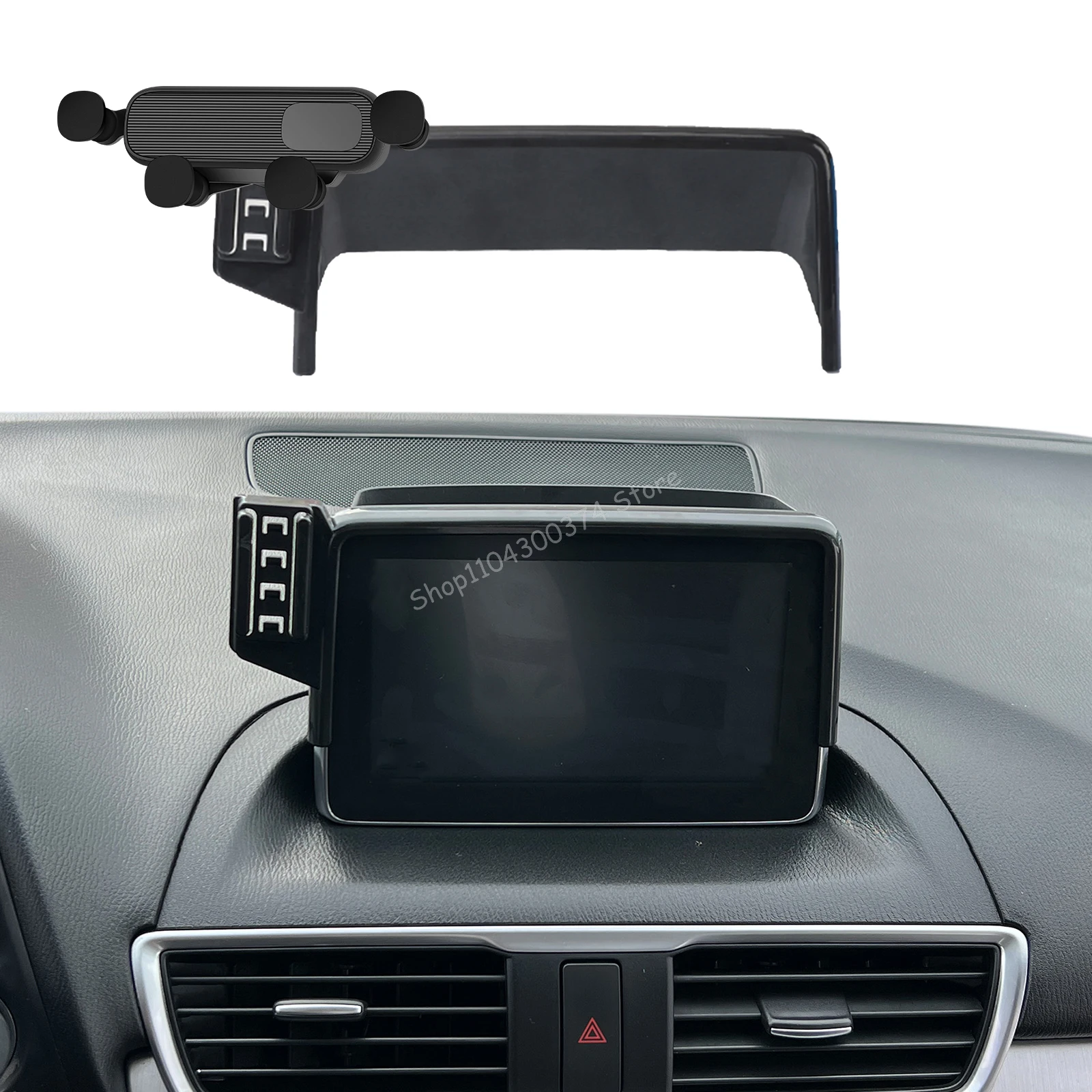 

Car Mobile Phone Holder Accessories for Mazda 3 Mazda3 BM BN 2014-2016 GPS Bracket Navigation Stand Auto