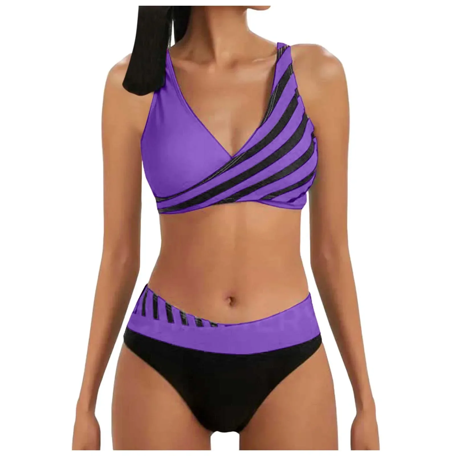 Passende Badeanzüge für Männer und Frauen, Damenhose, Bikini-Anzug, bedruckt, Badeanzug, Bikini-Set, Badeanzüge für Jungen 16–18