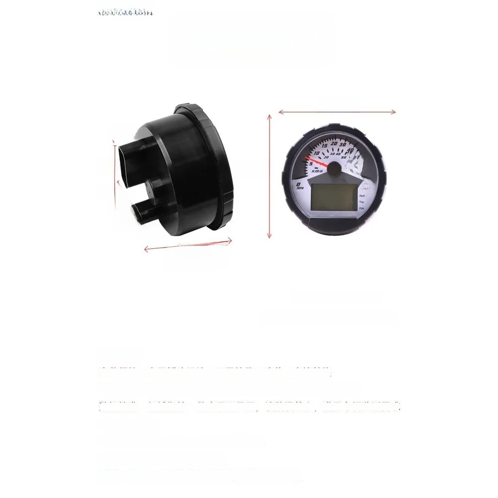 For for atv Dashboard Repair Black for atv Speedometer Dashboard Plug-and-play Replacement Mechanical Needles With Digital