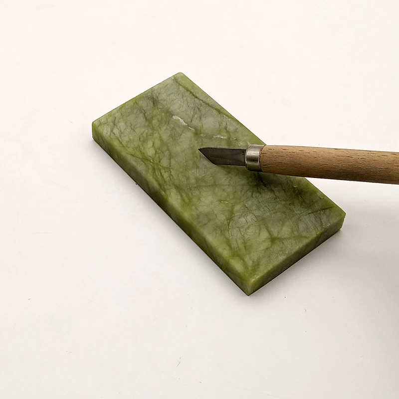 10000 double-sided professional natural green agate sharpener home kitchen convenient and quick sharpening stone