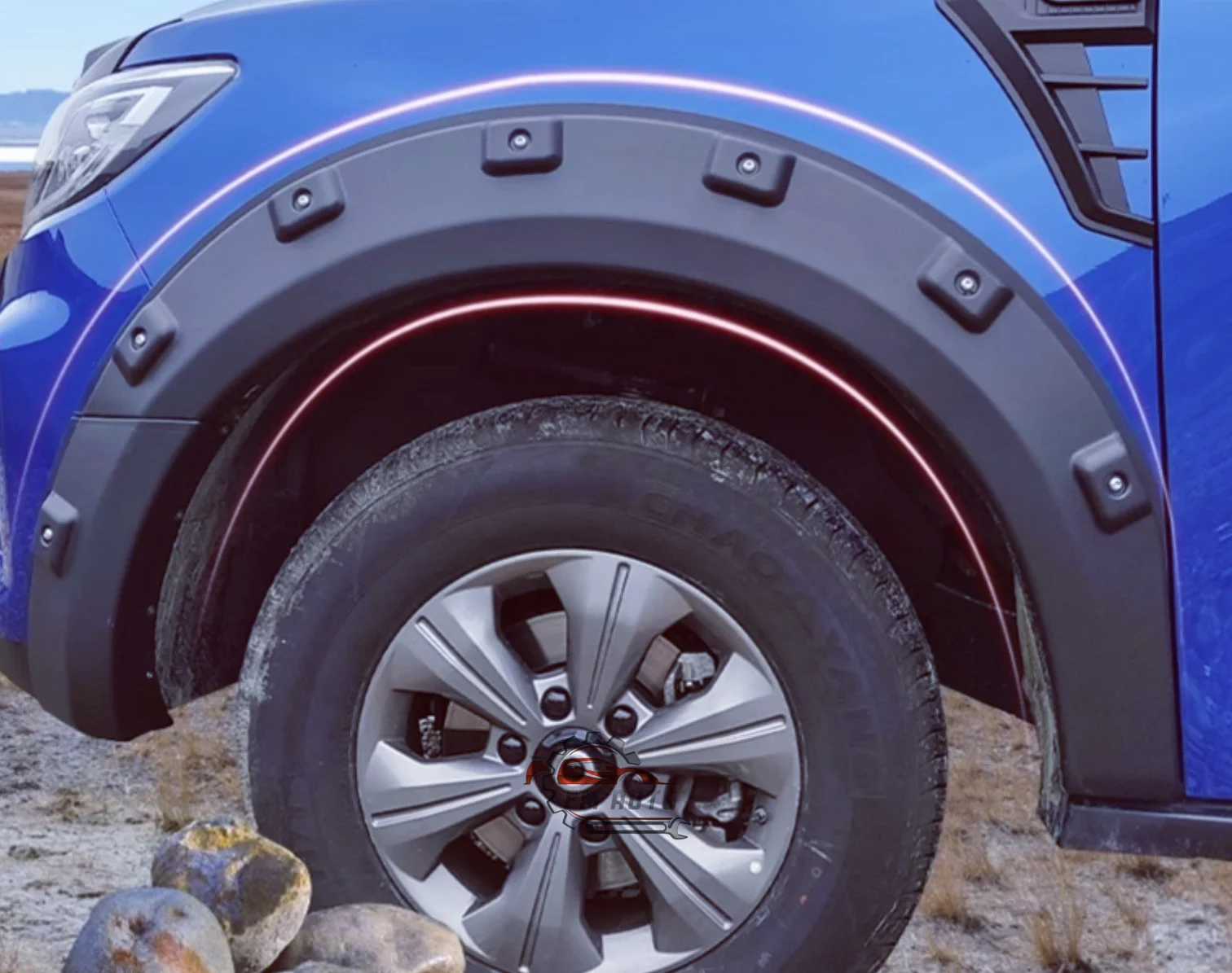 Wheel Arch 4x4 Pickup Truck Body Kit Accessories For Great Wall Power Wheel Fender FlaresCar Compatible Car Wheel Arch