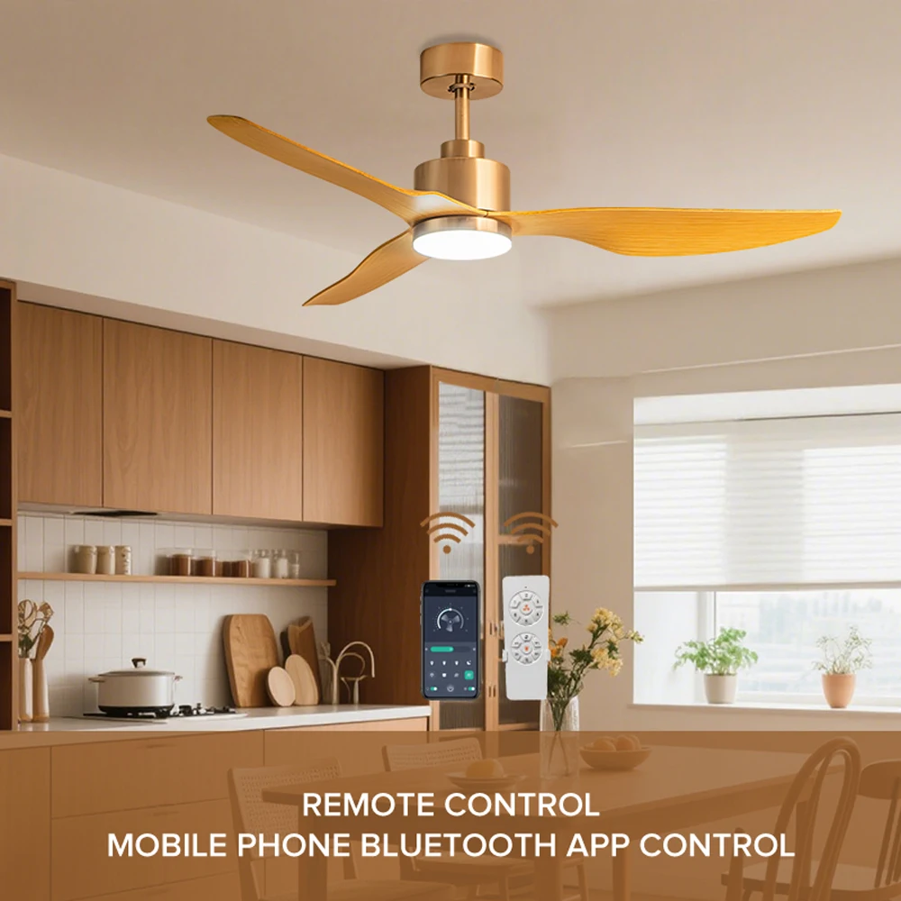 พัดลมเพดาน LED รุ่นโมเดิร์น ขน - Ceiling Fan Dc Motor 52 Inch บทวิจารณ์และราคา