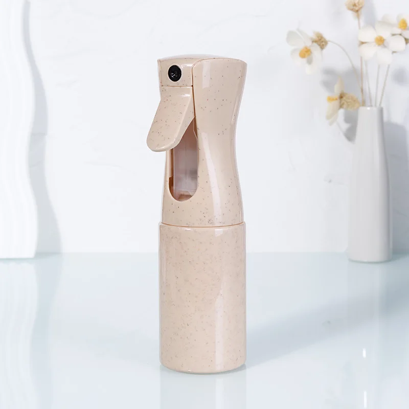 WANMEI 150 ml Professionele Kapper Spray Fles Continue Shampoo Dispenser Tarwestro Materiaal Hervulbare Kappers Tool