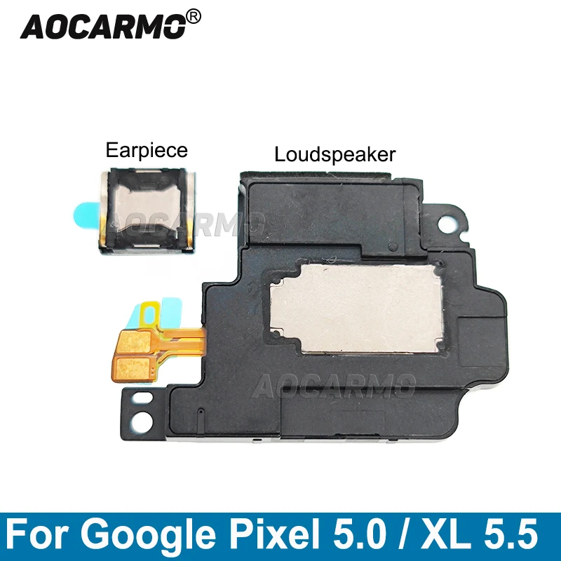 

Aocarmo Top Earpiece And LoudSpeaker For Google Pixel 5.0 / Pixel XL 5.5 Replacement Part