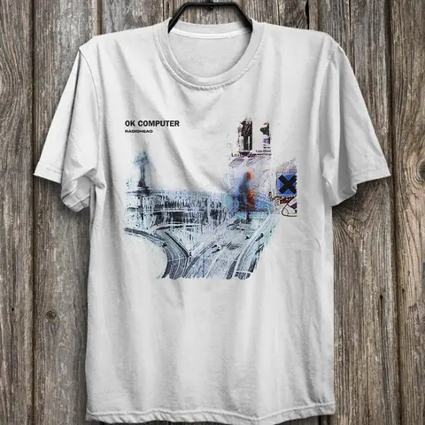 Radiohead ok computer t shirt-AliExpress