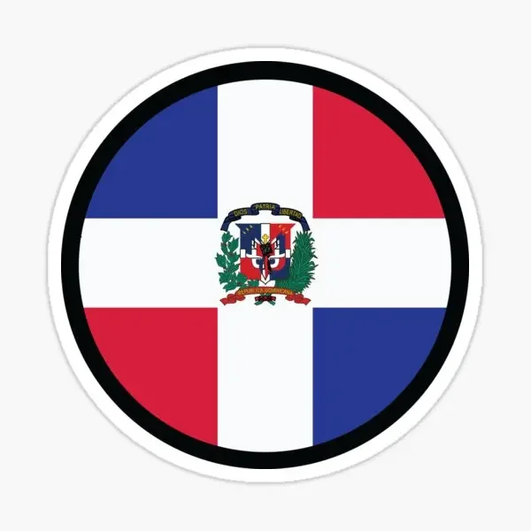 

Dominican Flag Map Emblem Skull Stickers Laptop Bicycle Wall Bumper Table Helmet Off-road Decal Assecories