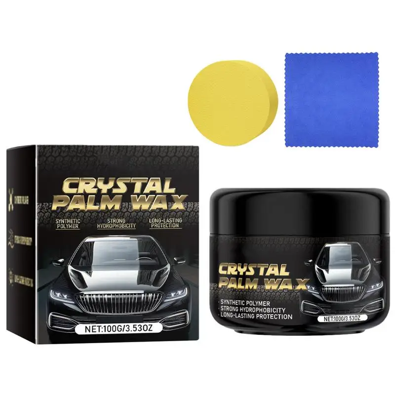 Car Scratch Removal Wax Professional Scratch Remover For Vehicles Super Hydrophobic Car Wax Paste Protective Scratch Remover For