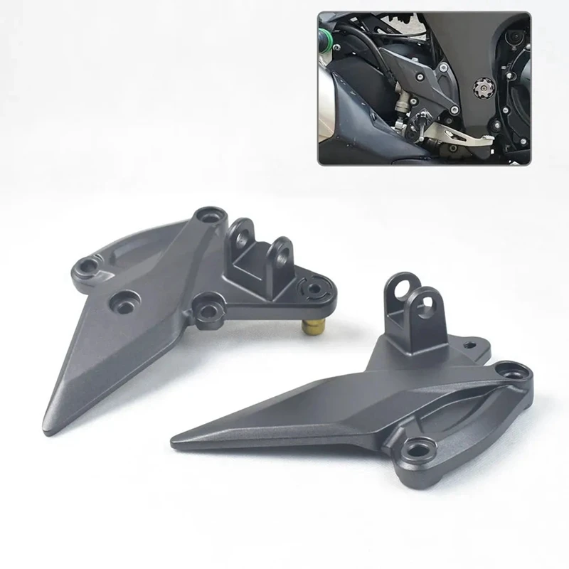 

Motorcycle Parts Accessories Front Foot Pegs Pedals Foot Rest Bracket For Kawasaki Z1000 ZR1000 2010-2021 Right