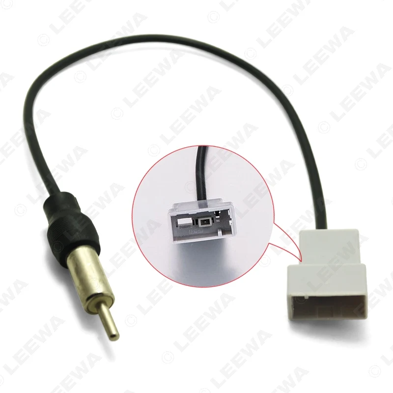 LEEWA Car Aftermarket Audio Stereo Factory Antenna Adapter Plug For Subaru Forester/Impreza/Legacy/Outback #CA4636