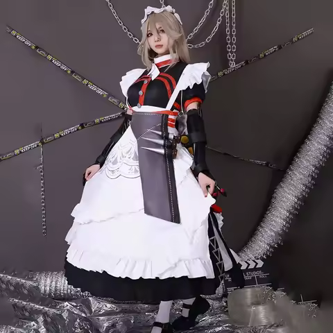 Zenless Zone Zero Alexandrina Sebastiane Cosplay Costume Uniform Wig Anime Halloween Party Costumes Masquerade Women Game