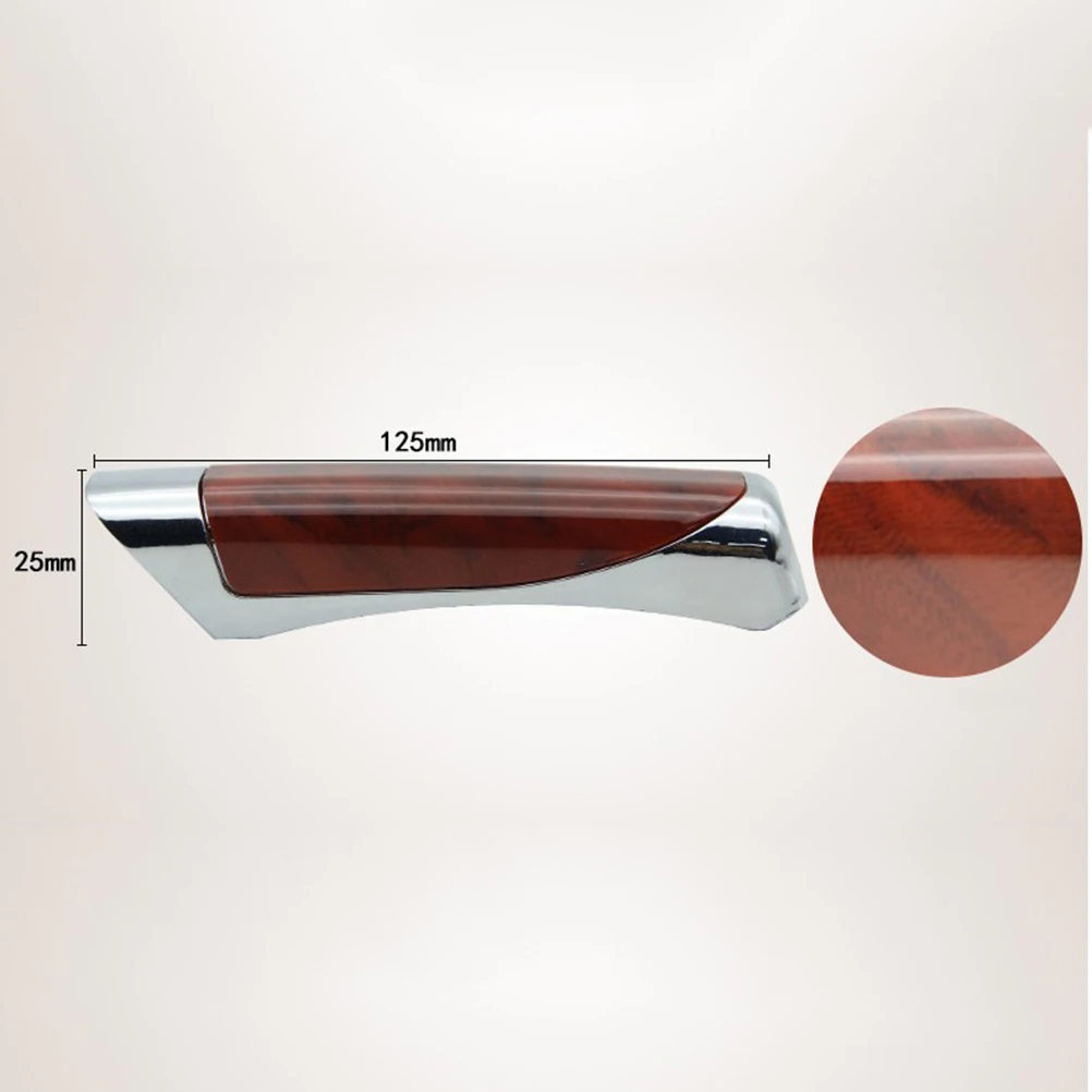 

Plastic Handbrake Cover Protector Red Wood Grain Comfortable Pullover Design Handbrake Skin Hand Brake Sleeve Hand Brake Sleeve